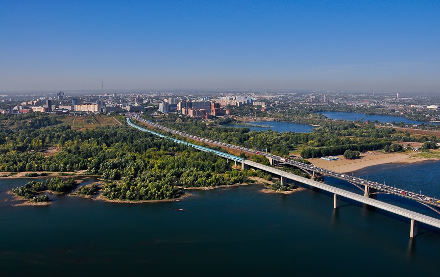 Новосибирск левый берег районы